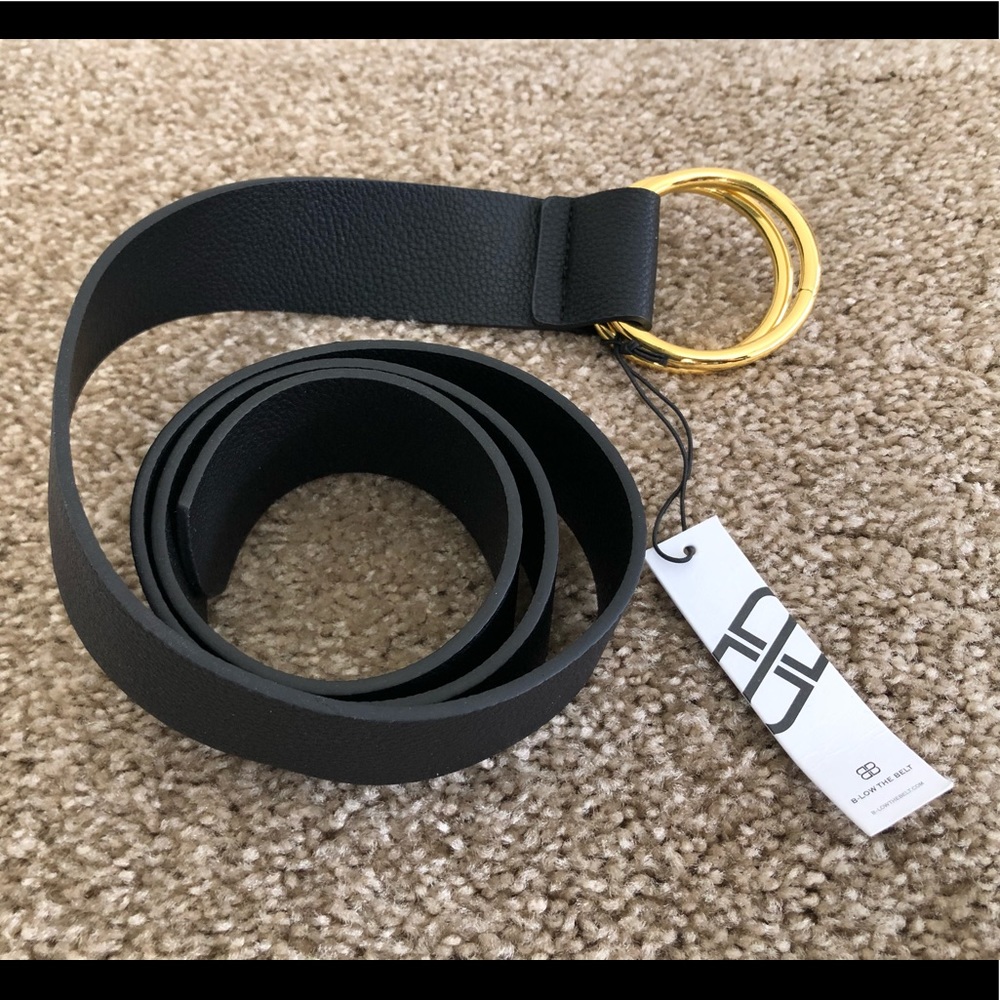 B-Low the Belt Black Belt- Box of Style Rachel Zoe